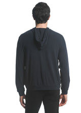 MIDNIGHT STRETCH KNIT ZIP-UP HOODIE PM-75012