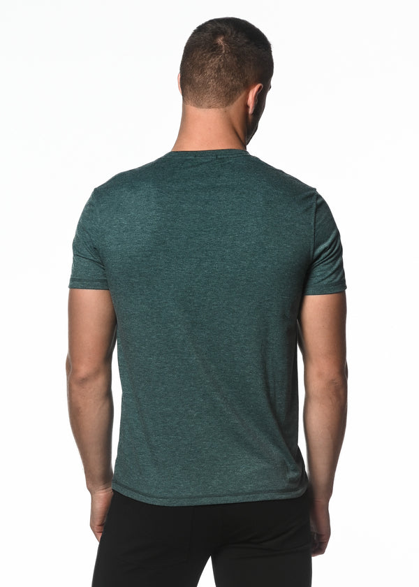 PINE TRI-BLEND CREW NECK SHORT SLEEVE TEE PM-1420