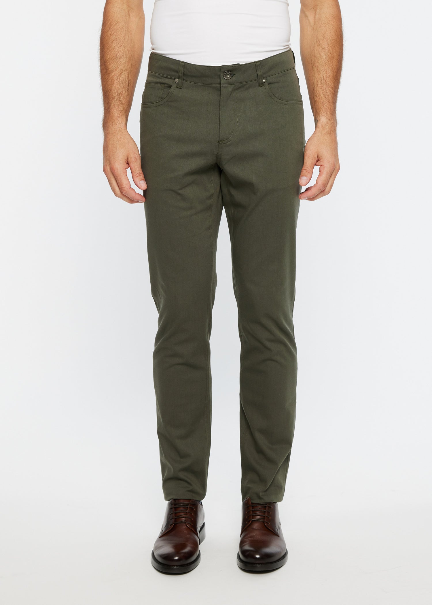 Postmarc – OLIVE BRANCH 5-POCKET TEXTURED STRETCH WOVEN PANTS PM-3023