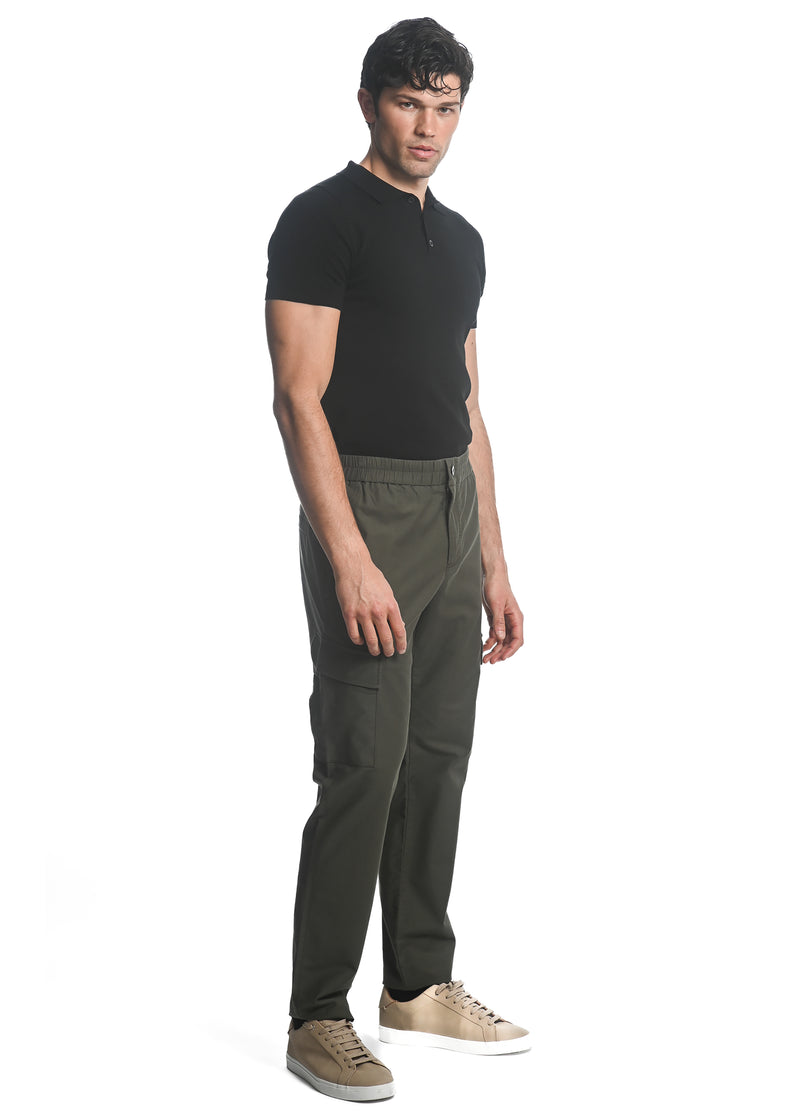 MOSS  STRETCH WOVEN CARGO PANTS PM-3030