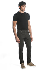 CARBON TEXTURED STRETCH WOVEN  5-POCKET JEANS PM-3036