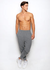 CHARCOAL STRETCH KNIT JOGGER W/ CUFF PM-75013