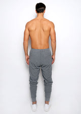 CHARCOAL STRETCH KNIT JOGGER W/ CUFF PM-75013